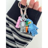 ราคา Hanbi Lee hanbi สไตล์เดียวกันน่ารัก Shark Building Block Key พวงกุญแจรถกระเป๋าจี้ Aidou จี้ Star สไตล์เดียวกัน (44103249360)