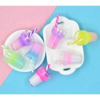 ราคา แก้วน้ำจิ๋วแก้วโซดาผลไม้เรนโบว์ของเล่นตุ๊กตาของจิ๋วอาหารจิ๋วของจิ๋วตกแต่งเค้ก (9044141395)