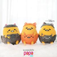 ราคา กุเดทามะ กูเดทามะ Gudetama ไข่ขี้เกียจ ตุ๊กตา 30cm มือ1 ของแท้จากญี่ปุ่น Gudetama - Halloween Papadolls (9118554095)