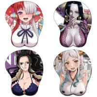ราคา อะนิเมะ One Piece 3D สายรัดข้อมือแผ่นรองเมาส์ Nami Robin Uta Hancock Yamato ซิลิโคน Mousepad เซ็กซี่หน้าอก 3D สายรัดข้อมือแผ่นรองเม้าส์ (57103578404)