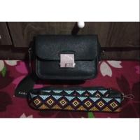 ราคา กระเป๋าสะพายข้าง Preloved Zara (9629250808)