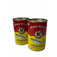 ราคา AYAM BRAND ปลากระป๋อง อะยัม ตราไก่ MACKEREL IN TOMATO SAUCE 425g ขนาดใหญ่ XL 1SETCOMBO/จำนวน 2 กระป๋อง ราคาพิเศษพร้อมส่ง (7881122430)