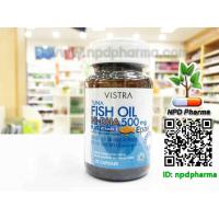 ราคา Vistra Tuna Fish Oil Hi-DHA #20แคปซูล วิสทร้า ทูน่า ฟิชออยล์ ไฮ-ดีเอชเอ DHA ดีเอชเอ (1985865143)