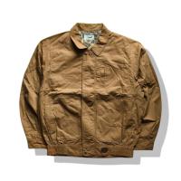 ราคา Crocodile Brown Harrington Zipper Jacket รอบอก 46” (42904958003)