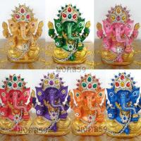 ราคา Mongkol59 ถูกสุด! พระพิฆเนศปางประทานพรหน้าตัก 5 นิ้ว (มี7 สีมงคลประจำวัน) ประดับพลอยสวย งานฝีมือทุกชิ้น (6577364880)