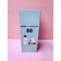 ราคา ของแท้ 2025 Moomin + Starbucks มูมิน สตาร์บัค Blue Cold Cup with Dome Lid แก้วเก็บความเย็น สีฟ้า ฝาโดม (16 oz (50803951848)