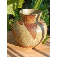 ราคา งาน Handcrafted แจกันดินปั้น 6 × 6 × 6" Made in Japan มือ 2 ราคาถูกมาก สวย จก (28402261084)