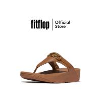 ราคา FITFLOP LULU SQUARE-CHAIN TOE-POST รองเท้าแตะแบบหูหนีบผู้หญิง รุ่น E1I-C15 สี BROWN (40957729486)