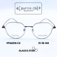 ราคา กรอบแว่น Chapter One HY66016 (สีเทาดำ) 51-18-144 (41914279731)