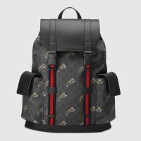 ราคา สไตล์คลาสสิก ️ Tiger Label GG Supreme Backpack Men Large Capacity Backpack Hiking Backpack Flap Style Drawstring School Bag 495563 (42827239433)