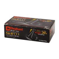 ราคา Chaixing Home คลิปดำตราช้าง ELEPHANT รุ่น E111 ขนาด 25 มม. สีดำ (13077398291)