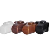 ราคา ▥ Epl3 Epm1 PU หนังกระเป๋ากล้องสําหรับ Olympus PEN E-Pl3 E-Pm1 14-42 มม.เลนส์พร้อมสายคล้องไหล่ (41175144435)