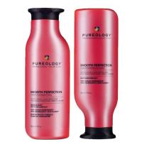 ราคา พร้อมส่ง ของแท้ Pureology Smooth Perfection Shampoo and Conditioner Duo (2x266ml)/Smoothing Lotion (195ml) (24529545701)