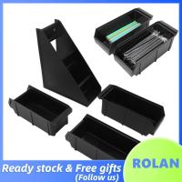 ราคา Rolan Rolan Coffee Sleeve Storage Dispenser สีดำความจุขนาดใหญ่ถ้วยฝาปิดที่มี 2 3 หรือ 4 ช่องที่ใช้ซ้ำได้เกรดอาหารพลาสติกพลาสติกที่ถอดออกได้สำหรับบาร์สำหรับบาร์ (2 ช่อง) (42972776958)
