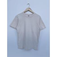 ราคา เสื้อยืดแขนสีสั้นครีมยูนิโคล่ Uniqlo U รุ่นชนช็อป ป้ายชาย ไซส์ S (มีตำหนิ) (29568926838)