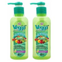 ราคา King's Stella Vegga คิงส์สเตลล่าเวจก้า น้ำยาล้างผักผลไม้ออแกนิค 250 ml. (2ขวด) (3311964130)