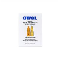 ราคา [3W8L] Super Double Shot Mask VitaC Toning 27ml / Brightening, Hydrati by Hey, คุณ (53850093672)