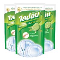 ราคา ไลปอนเอฟ น้ำยาล้างจาน กลิ่นชามะนาว 500 มล.× แพ็ค 3 ถุง (22376552682)