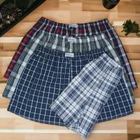 ราคา Boxer บ๊อกเซอร์ทรงเกาหลี ไซซ์ 2XL บ๊อกเซอร์ ผ้าคอตตอนเชิ๊ต ลายสก๊อต (22173397674)