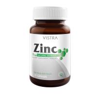 ราคา Vistra Zinc Natural extract วิสทร้า ซิงค์ 15 มก. (ผลิตภัณฑ์เสริมอาหาร) (29701857598)