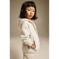 ราคา H&M(เอชแอนด์เอ็ม) เสื้อฮู้ดมีซิป เด็กผู้หญิง 1196520_3 (26457747861)