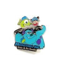 ราคา เข็มกลัดเหล็ก Sally Mike Wazowski Monster Inc. Disney Pixar Brooch (29666272998)