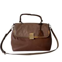 ราคา Morgan กระเป๋าถือสีน้ำตาล กระเป๋ามือสอง (27577613788)