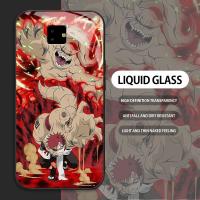ราคา Samsung Galaxy J6 J7 Pro PLUS J8 4G Prime J730 J8 2018 เคสกระจก กาอาระ จากนารูโตะ ขอบนุ่ม + สายคล้อง (48702383624)