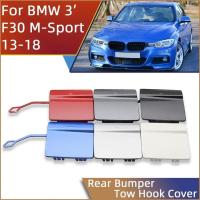 ราคา สําหรับ BMW 3 320 325 328 330 F30 M M M-Sport Sedan 2013-2018 รถด้านหลังกันชน Tow Hook Eye ฝาครอบคุณภาพสูงลากจูง Trailer Capauto ชิ้นส่วนตกแต่งรถ (51053790176)