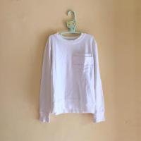 ราคา Putih เสื้อสเวตเตอร์สีขาว Onitsuka tiger (26606194457)