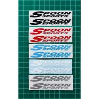 ราคา Spoon Sports Black/White/Sky Blue/Silver/Red Sticker Cutting Size เล็กช้อนกีฬา (40224610951)