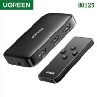 ราคา UGREEN (80125) HDMI Switch 3 in 1 Out 4K HDMI Switcher Splitter with Remote Control Support 4K 30Hz 3D HD 1080P - CM332 (40108853649)