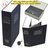 ราคา [HCM] ตู้เซฟมินิรูปหนังสือขนาดใหญ่สะดวก 24x15.5x5.5ซม (43724619061)