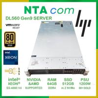 ราคา HP PROLIANT DL560 Gen9 4X intel XEON E5-4660V4 64C/128T RAM64GB NVMe 500GB USED SERVER 1 (24583089847)