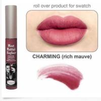 ราคา Balm Meet The Matte Hughes Long Lasting Liquid Lipstick สี Charming ไซส์จริง (27652836713)