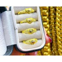 ราคา แหวนทองคำแท้น้ำหนักครึ่งสลึง (44052214168)