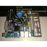 ราคา (มือสอง-ชุดเซ็ืท1155) ชุดบอร์ดMini-ITXพร้อมCPU G1620 RAM4GB (17232324334)