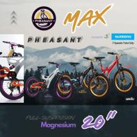 ราคา Pheasant จักรยานเสือภูเขาเด็ก "เฟสสัน" รุ่น MAX 20" ตัวถังแมกนีเซี่ยมอัลลอย (28018808569)