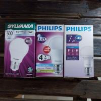 ราคา หลอดไฟled4w,5w,7w,15wแสงสีขาวยี่ห้อPhilips,Sylvania (42850696398)