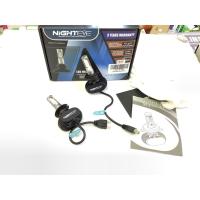 ราคา หลอดไฟหน้ารถยนต์แอลอีดี หลอดไฟหน้ารถยนต์แอลอีดียี่ห้อNIGHTEYEขั้วไฟH7 แสงขาว สว่างมากๆ (43351135360)