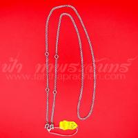 ราคา สร้อยพุก สร้อยสแตนเลส #304 ลายห่วงคู่ สร้อยพระอย่างดีจาก "พุกเลี่ยมพระ" เบอร์ 24 (25739872786)