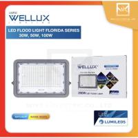 ราคา WELLUX โคมฟลัดไลท์ 30W 50W 100W โคมสปอร์ตไลท์ LED FLOODLIGHT รุ่น FLORIDA SERIES โคมภายนอก โคมไฟสนาม (14064303330)