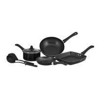 ราคา เครื่องครัว ชุดเครื่องครัว MEYER COOKWARE สีดำ 7 ชิ้น ใช้ประกอบอาหาร (11610593292)