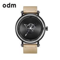 ราคา ODM นาฬิกาข้อมือ แบบมีเข็ม รุ่น Beyound DD168-02 หน้าปัดสีดำ สายสีน้ำตาล (2452184770)