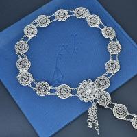 ราคา เกาหลีย้อนยุคเอวโซ่ผู้หญิงโบราณเงินเข็มขัดDecสไตล์เกาหลีย้อนยุคโซ่หญิงเข็มขัดสีน้ําตาลโบราณหัวเข็มขัดหัวเข็มขัดหัวเข็มขัดหัวเข็มขัดพิมพ์08.32 (41200466522)