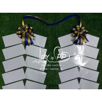 ราคา [โบว์ทอง ซองไขว้20ซอง] พวงมาลัยเปล่า พวงมาลัยธนบัตร พวงมาลัยคล้องคอ พวงมาลัยแสดงความยินดีปัญฑิต พวงมาลัยริบบิ้น ริบบิ้น (10235328472)