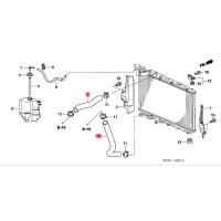 ราคา ท่อยางหม้อน้ำ HONDA CIVIC FD 1.8 นางฟ้า 2006-2012 RADIATOR HOSE แท้เบิกศูนย์ (42960846987)
