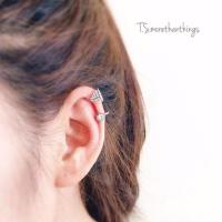 ราคา Ear cuff ต่างหูแบบหนีบ (ไม่ต้องเจาะหู) (17188207)