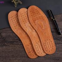 ราคา (KFL) 1 คู่ Cowhide Insoles สําหรับรองเท้าผู้ชายสบายระงับกลิ่นกาย Casual หนังพื้นรองเท้าคุณภาพของแท้หนังรองเท้า Sole ขายร้อน (55603648144)