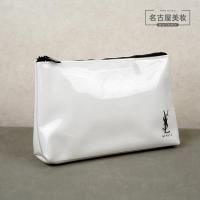 ราคา สินค้าใหม่~กระเป๋าของขวัญเคาน์เตอร์ความงาม YSL Saint Laurent Limited White Bright Leather PU Soft Leather Cosmetic Bag (40774682915)